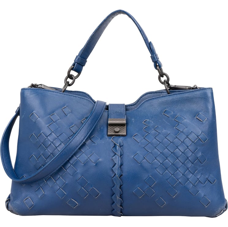 Bottega Veneta Bottega Veneta Intrecciato Leather Napoli Handbag