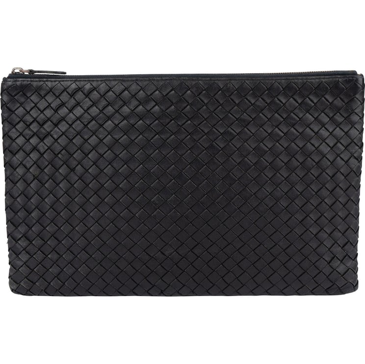 Bottega Veneta Bottega Veneta Intrecciato Leather Clutch