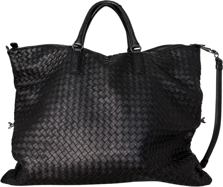 Bottega Veneta Bottega Veneta Intrecciato Circle Convertible Tasche Schwarz / sehr gut