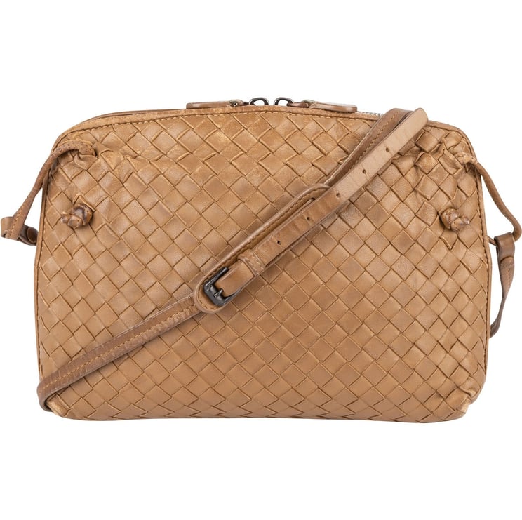 Bottega Veneta Bottega Veneta Intrecciato Leather Nodini Crossbody Bag