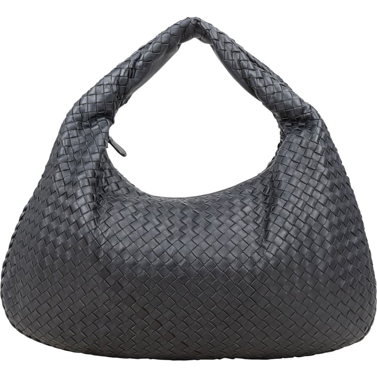 Bottega Veneta Bottega Intrecciato Leather Belly Hobo Shoulder Bag