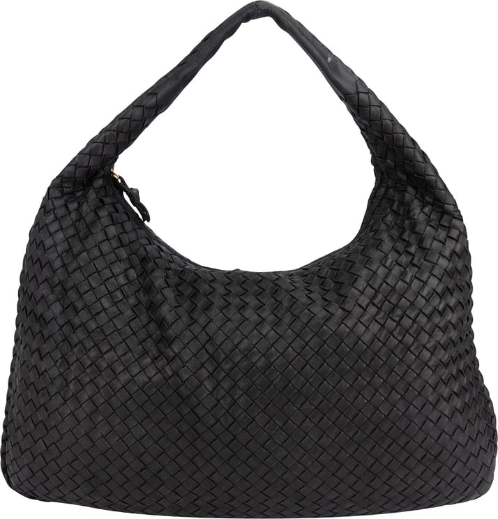 Bottega Veneta Bottega Intrecciato Leather Belly Hobo Shoulder Bag