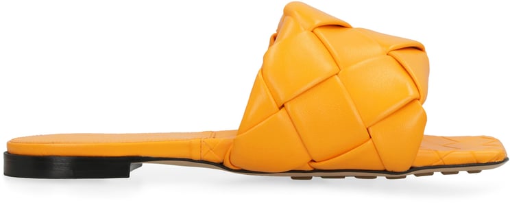 Bottega Veneta Lido leather flat sandals