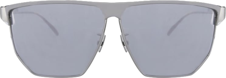 Bottega Veneta Sleek Modern Sunglasses with Struzzo Frame