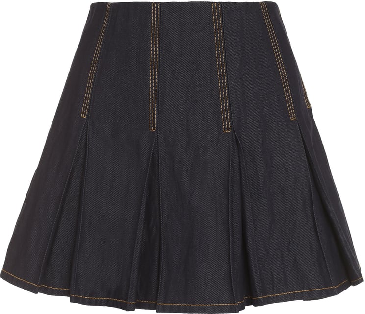 Bottega Veneta Pleated mini skirt