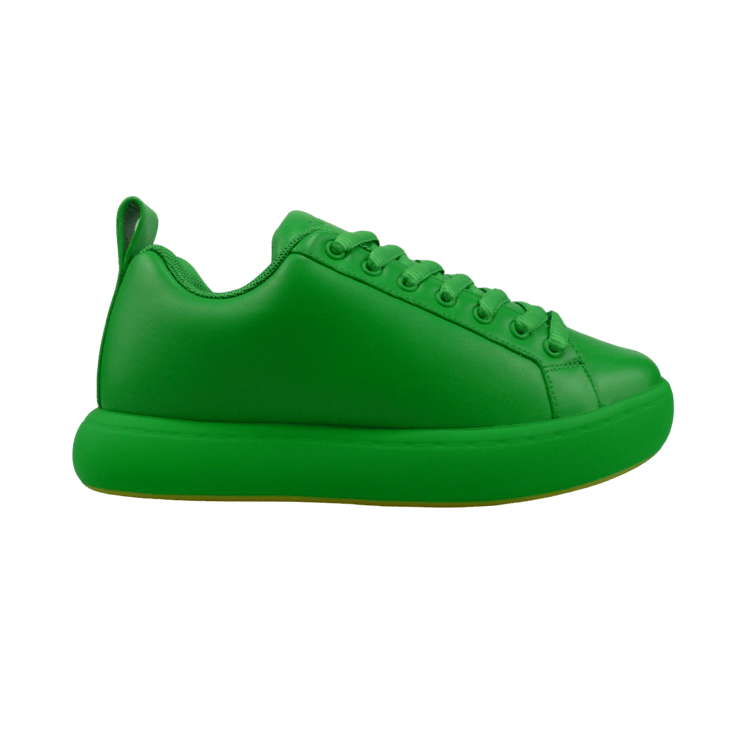 Bottega Veneta Sneakers verde in pelle