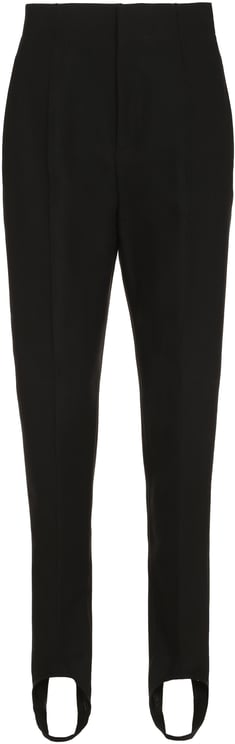 Bottega Veneta High-rise cotton trousers