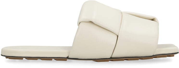 Bottega Veneta Patch leather mules
