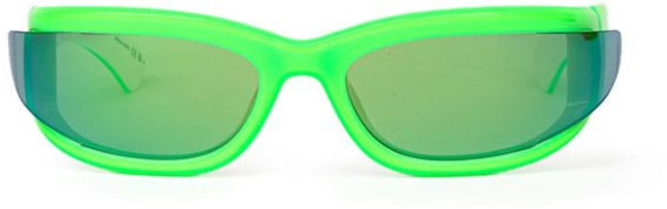 Bottega Veneta Bottega Veneta Green Acetate Sunglasses