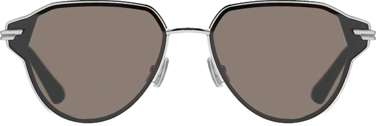Bottega Veneta Bottega Veneta Silver Metal Sunglasses