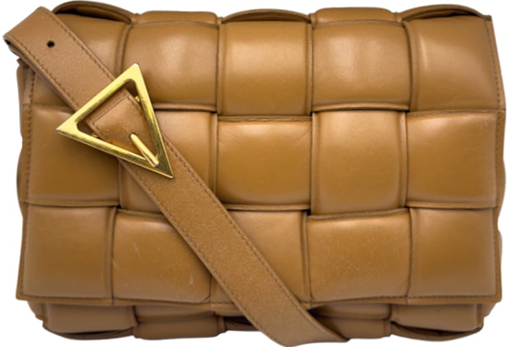 Bottega Veneta Bottega Veneta Padded Cassette - Caramel