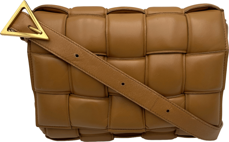 Bottega Veneta Bottega Veneta Padded Cassette - Caramel