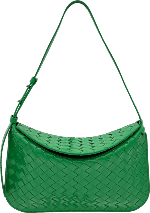Bottega Veneta Bottega Veneta Flap Bag - Grass