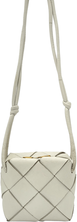 Bottega Veneta Bottega Veneta Mini Cassette - Off White