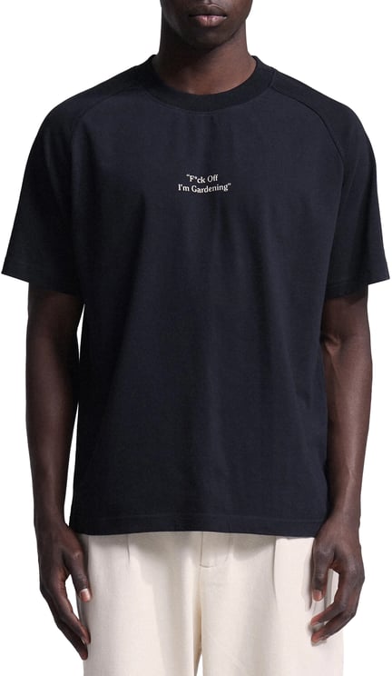 Bram's Fruit F*ck Off I'm Gardening Raglan T-shirt - Black