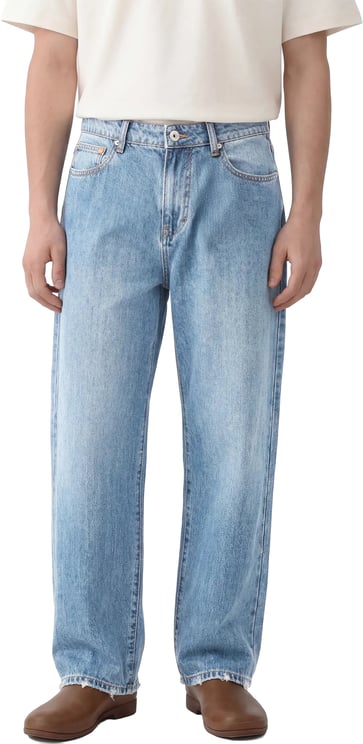 Bram's Fruit Denim Trousers - Washed Indigo
