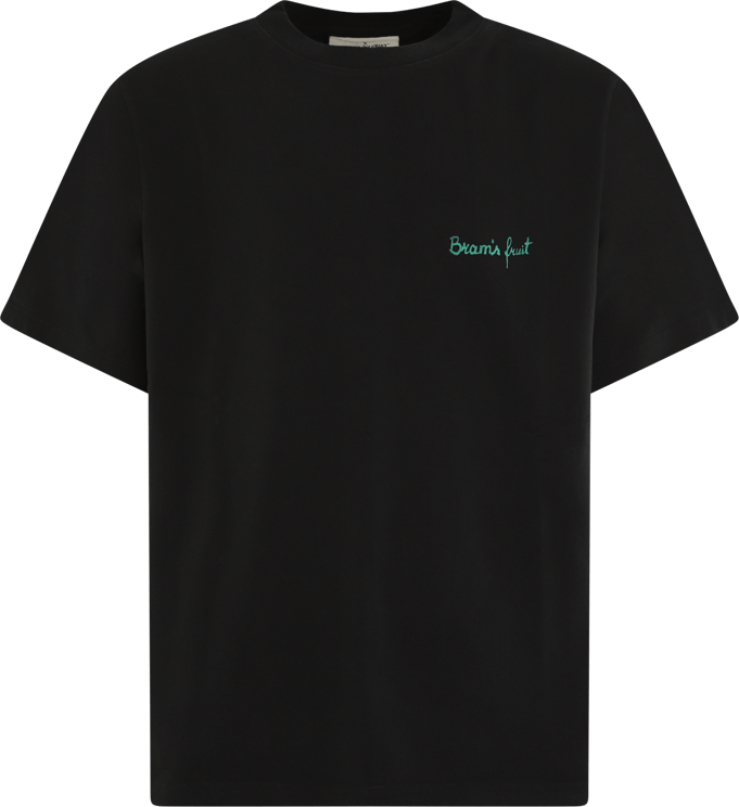 Bram's Fruit Heren Fruit Acrylic T-Shirt Zwart