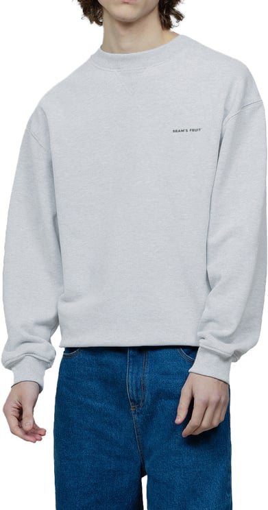 Bram's Fruit Eyelet Crewneck - Grey