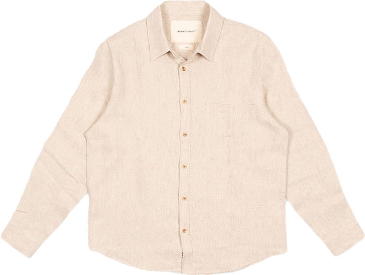 Bram's Fruit Linen Shirt - Beige