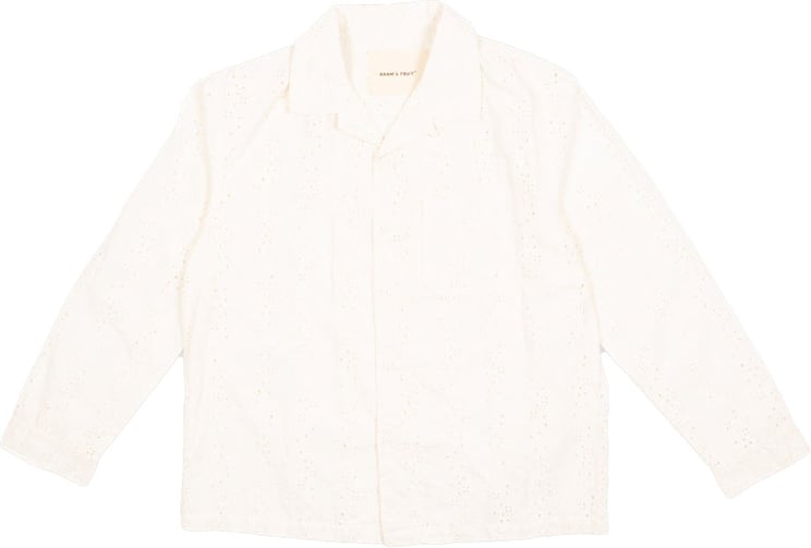 Bram's Fruit Broderie Shirt Longsleeve - Off-White