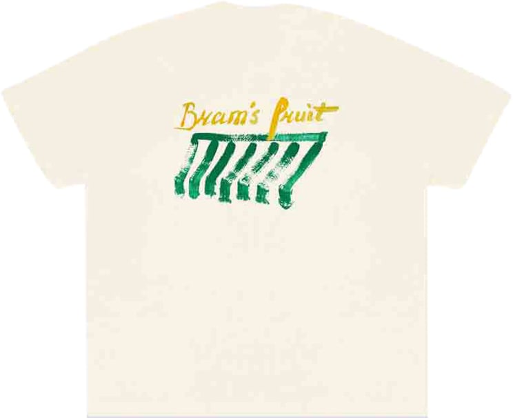 Bram's Fruit Canopy Acrylic T-Shirt - Beige