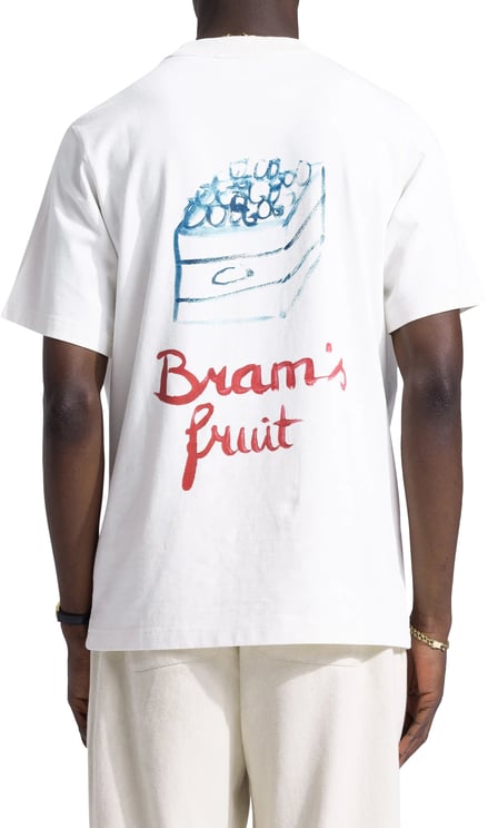 Bram's Fruit Crate Acrylic T-Shirt - White
