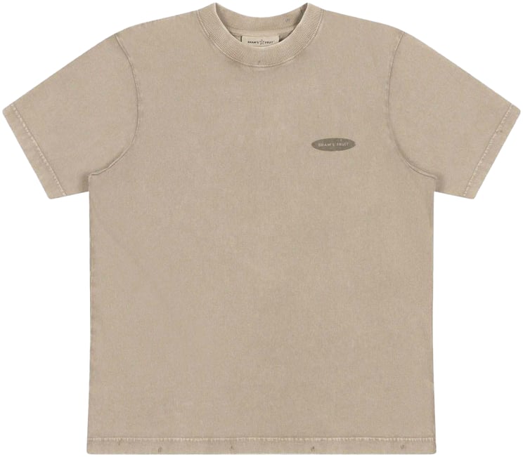 Bram's Fruit Heren Fuck Off T-shirt Beige