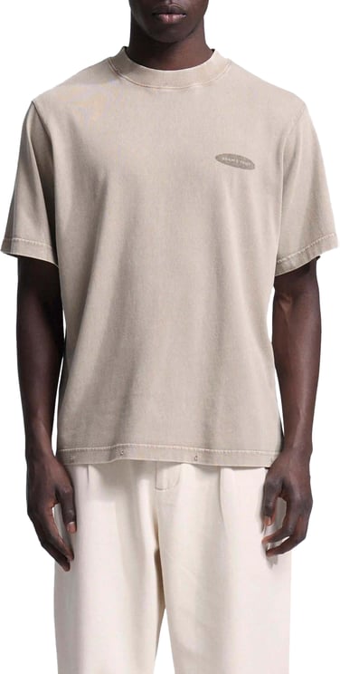 Bram's Fruit Bram's Fruit Heren Fuck Off T-shirt Beige