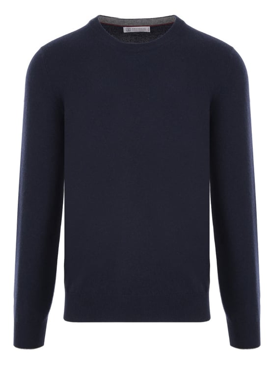 Brunello Cucinelli Finely Knit Pure Cashmere Crewneck Sweater