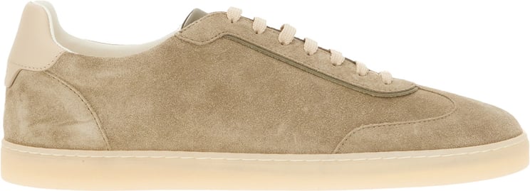 Brunello Cucinelli Brunello Cucinelli Cappuccino suede sneakers