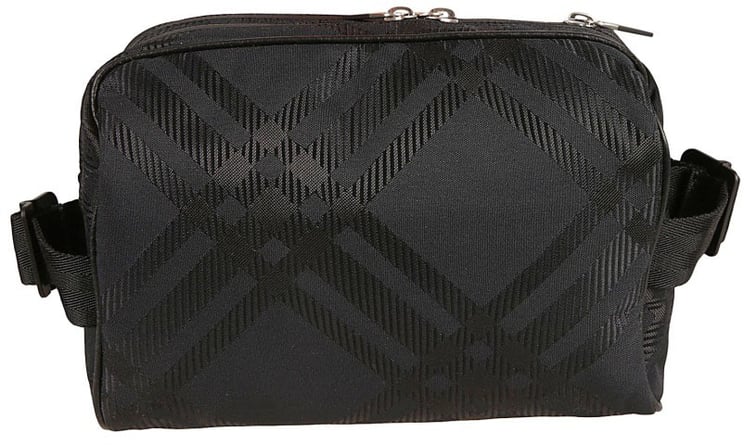 Burberry Textured Black Nylon Bag