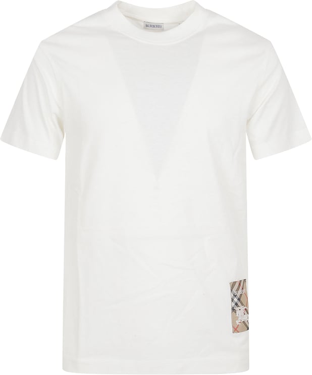 Burberry Ribbed Neck T-Shirt