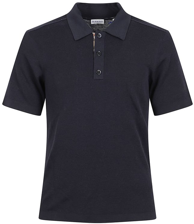 Burberry Short-Sleeved Polo Shirt With Classic Collar