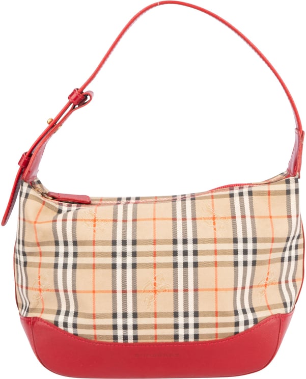 Burberry Burberry Nova-Check Monogram Mini Handbag