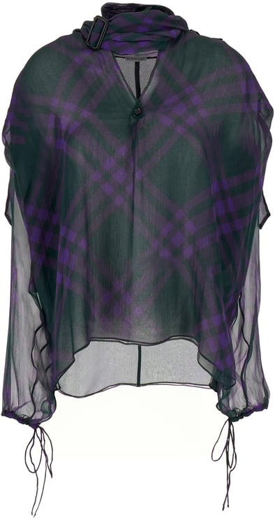 Burberry Burberry Printed chiffon blouse