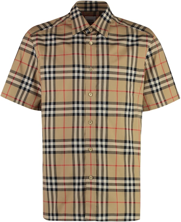 Burberry Checked cotton shirt
