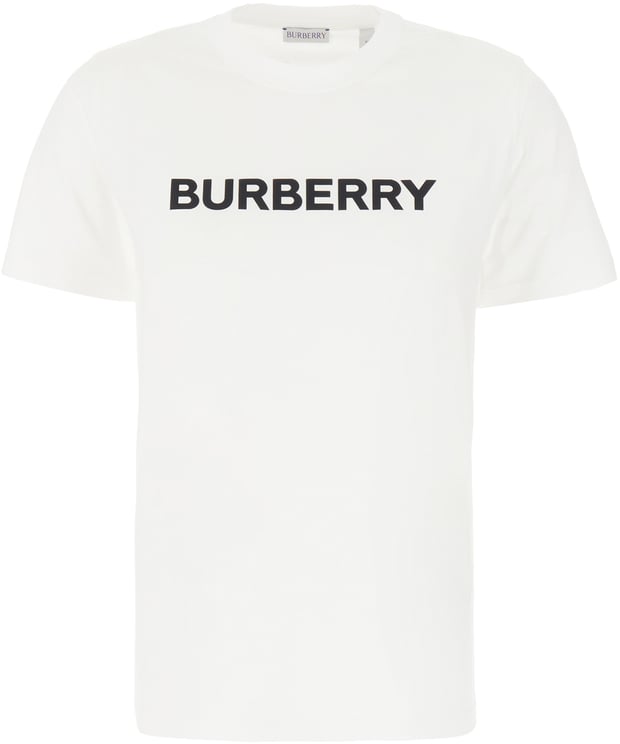 Burberry Burberry White stretch cotton t-shirt