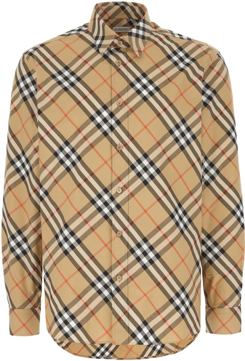 Burberry Burberry Printed poplin shirt