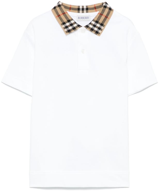 Burberry T-Shirts And Polos White