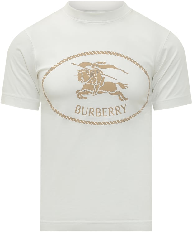 Burberry T-Shirt Con Stampa Equestre