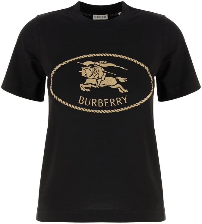 Burberry Burberry Black cotton t-shirt