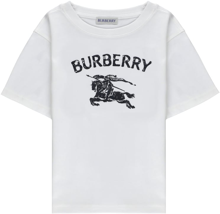 Burberry T-Shirts And Polos White