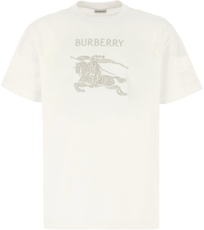 Burberry Burberry Ivory cotton t-shirt