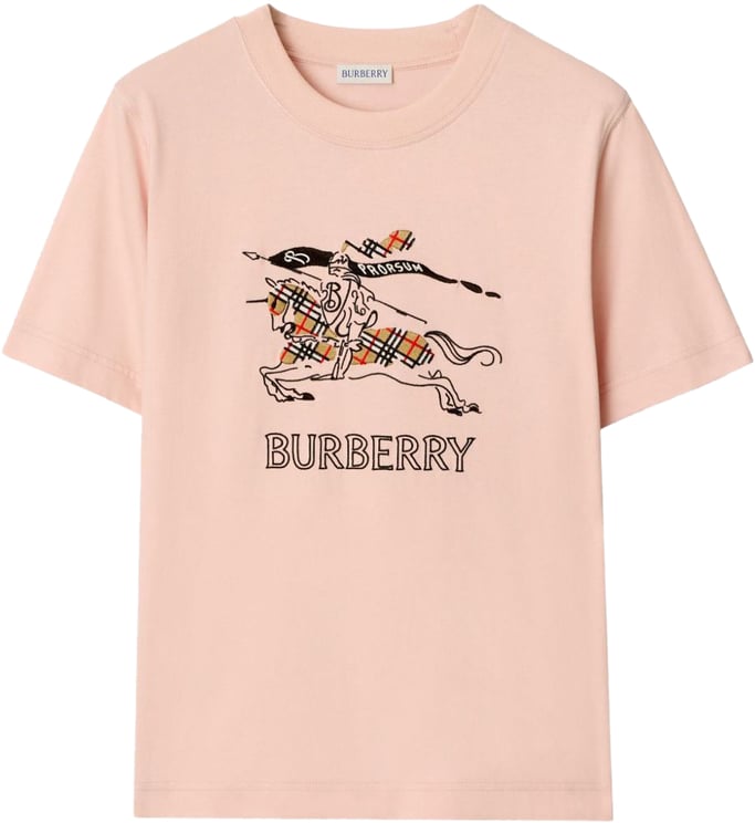 Burberry T-Shirts And Polos Lilac
