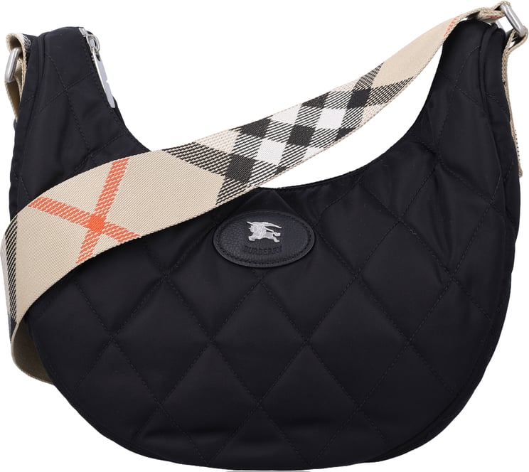 Burberry Ml Horseshoe Crssbdy L Nyn Nero
