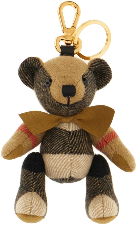 Burberry Burberry Gold metal key ring