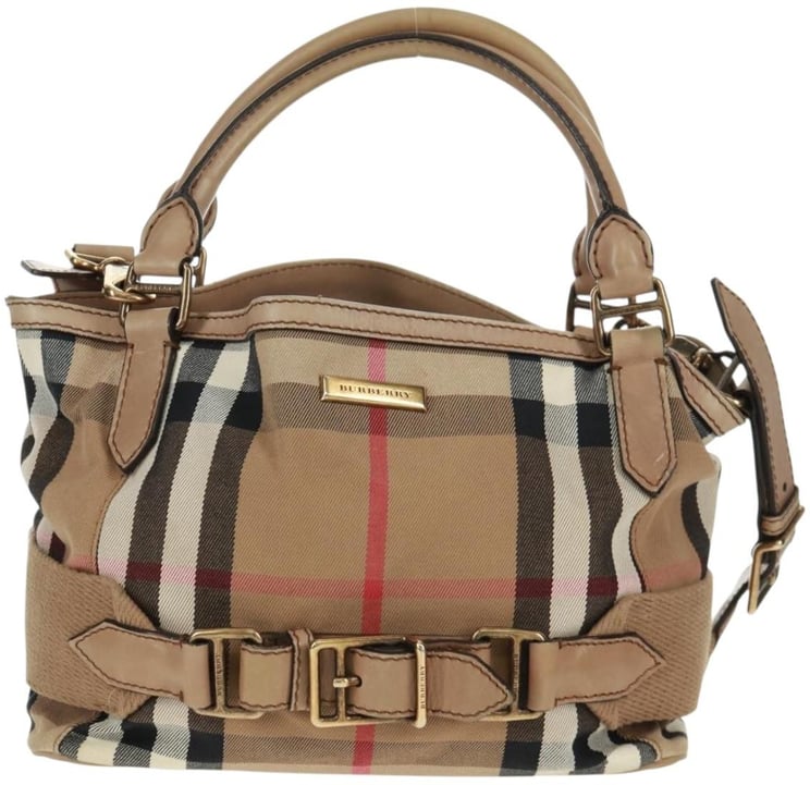 Burberry Burberry Brecon Convertible Tote House Check Canvas