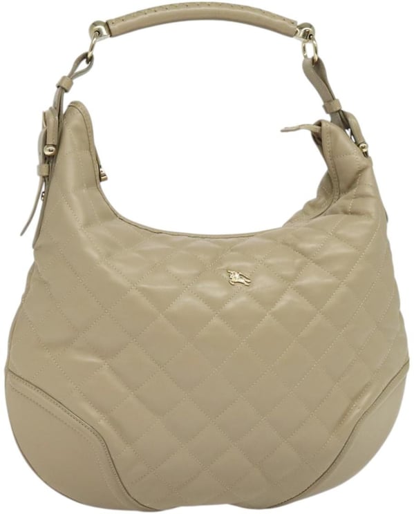 Burberry Burberry Hoxton Hobo Quilted Leather