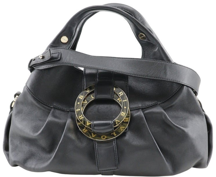 Bvlgari Bvlgari Chandra Hobo Leather Medium
