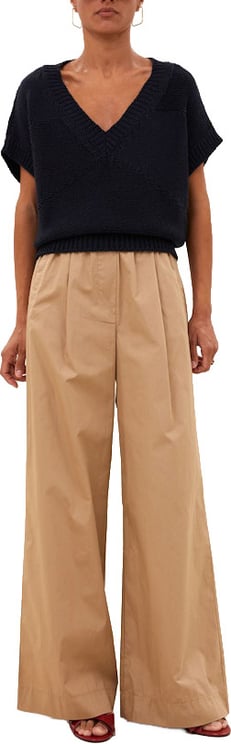 By Bar By-bar - Benji Poplin Pants - 25118032 - 735 Camel